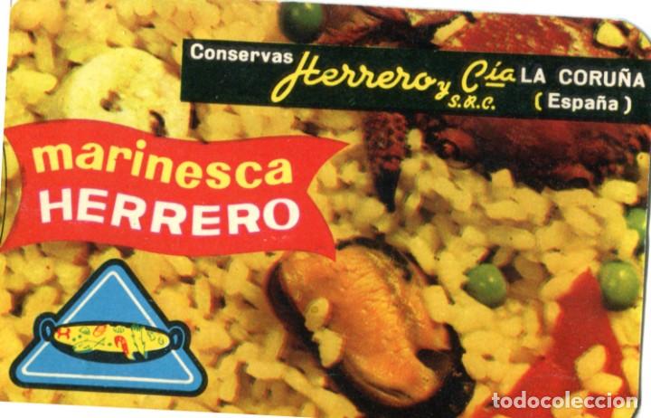 Collezionismo Calendari: CALENDARIO PUBLICITARIO. MARINESCA HERRERO. LA CORU&Ntilde;A. A&Ntilde;O 1966