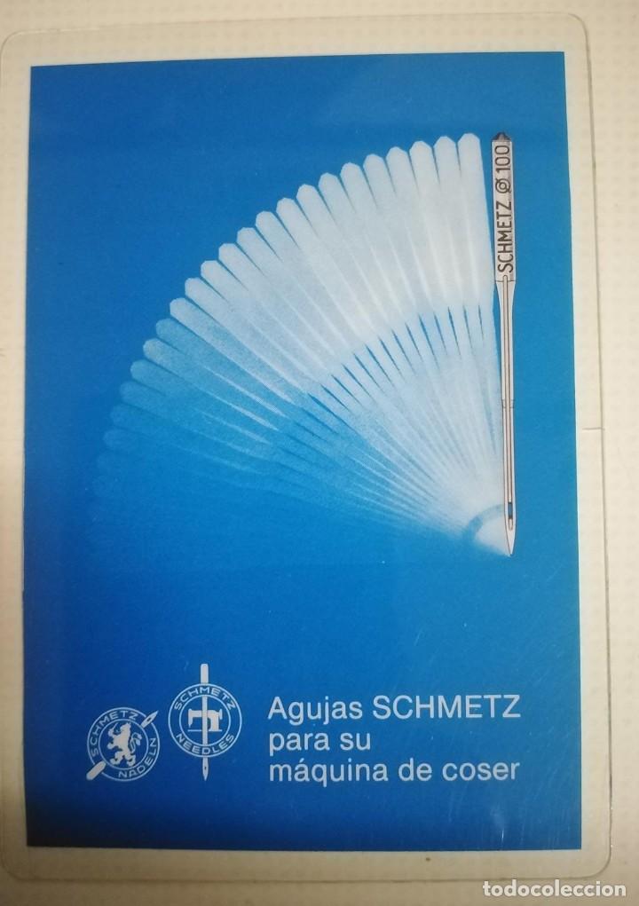 Coleccionismo Calendarios: Calendario 1989/90 agujas schmetz