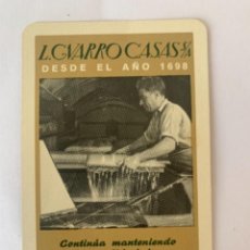 Coleccionismo Calendarios: CALENDARIO DE BOLSILLO, GVARRO, 1962. Lote 247141940