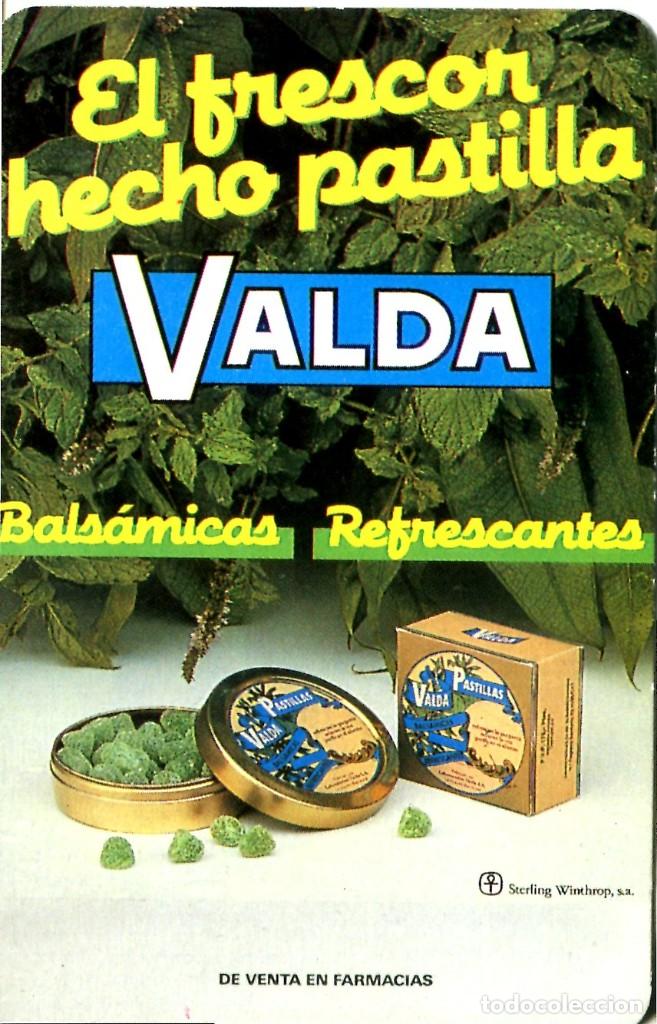Coleccionismo calendarios: Calendario Fournier. Valda 1990