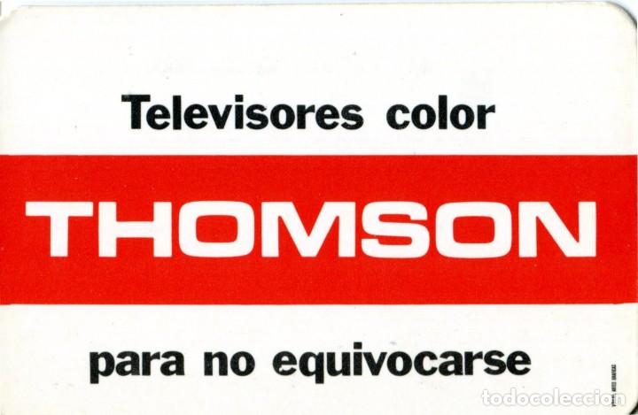 Coleccionismo calendarios: CALENDARIO DE BOLSILLO PUBLICITARIO A&Ntilde;O 1979 TELEVISORES COLOR THOMSON - VER FOTO REVERSO