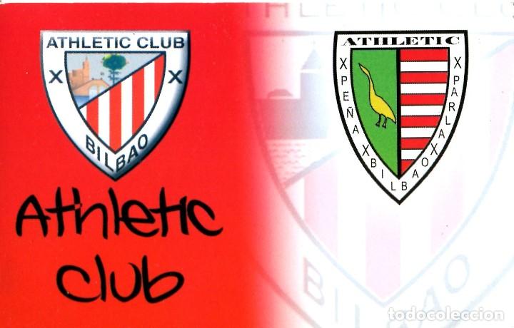 Coleccionismo calendarios: CALENDARIO DE BOLSILLO FUTBOL ATHLETIC CLUB DE BILBAO