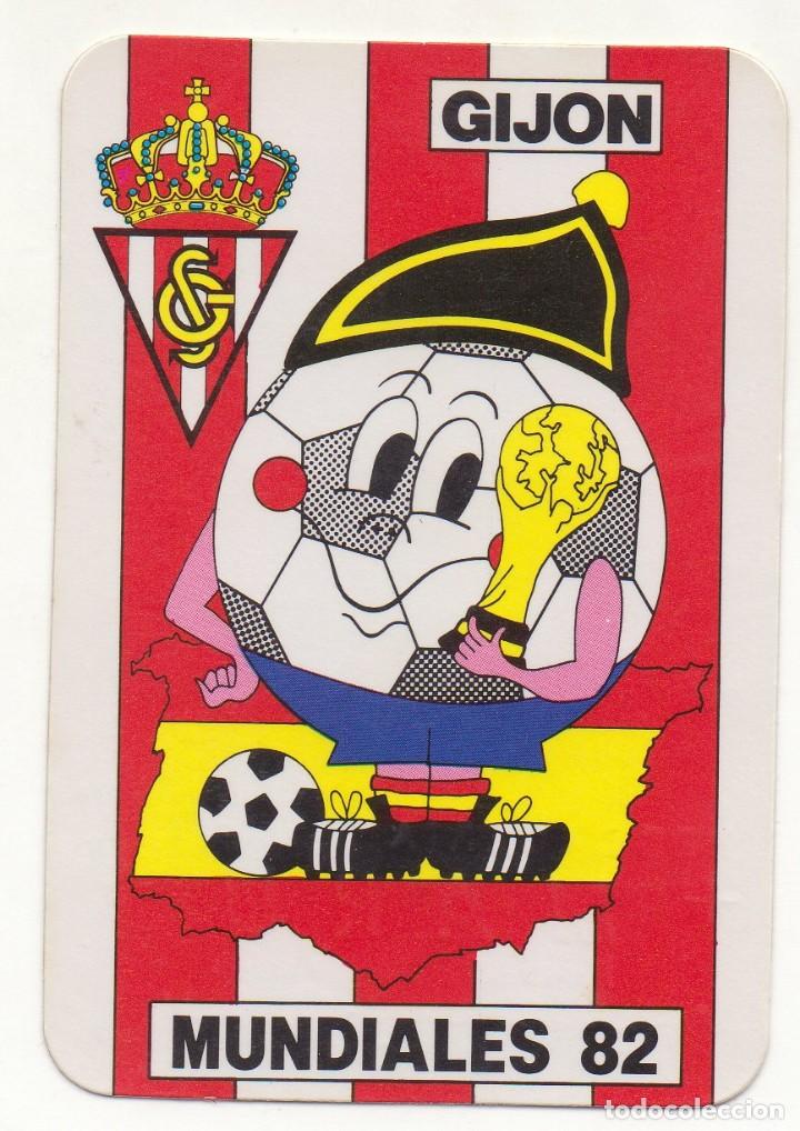 Coleccionismo calendarios: CALENDARIO MUNDIAL DE FUTBOL 1982 SEDE GIJON