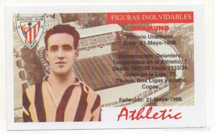 Coleccionismo calendarios: CALENDARIO FIGURAS INOLVIDABLES AT BILBAO UNAMUNO 1999