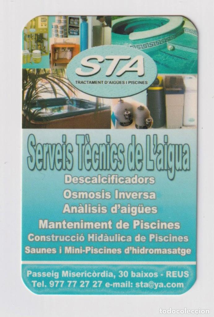 Coleccionismo Calendarios: Calendario de publicidad Serveis T&eacute;cnics de Aguas En Reus del a&ntilde;o 2005 en cat