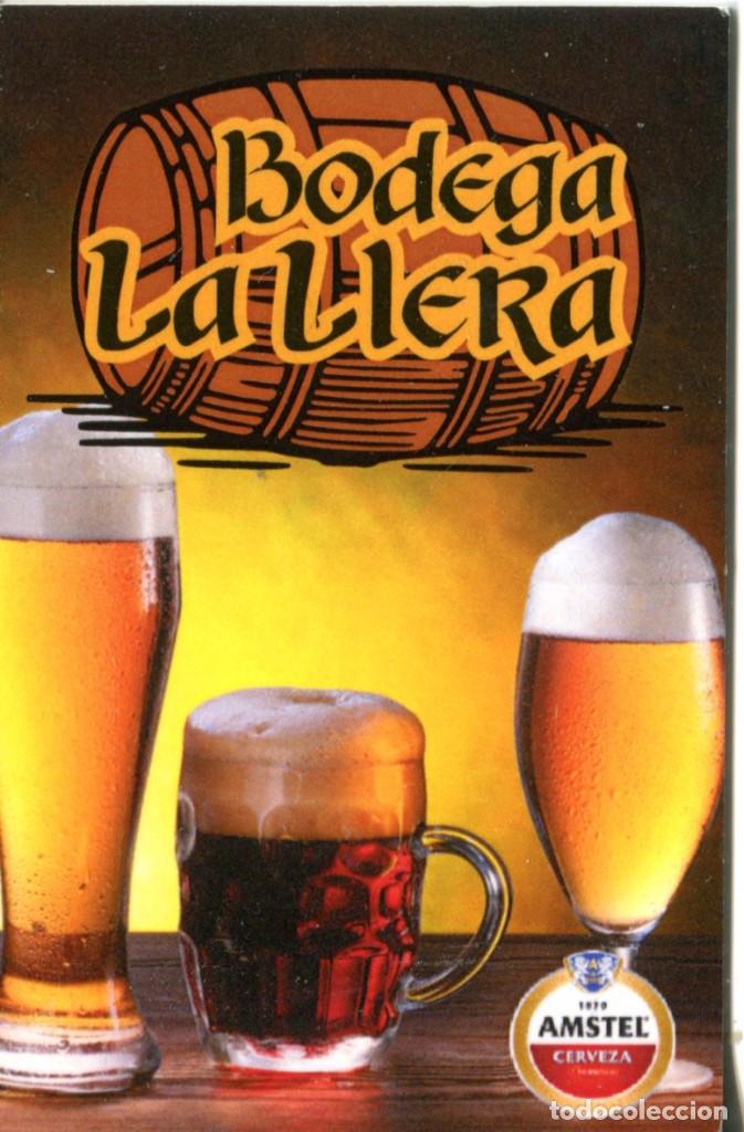 Coleccionismo calendarios: CALENDARIO DE BOLSILLO 2016 - BODEGA LA LLERA- CERVEZA AMSTEL