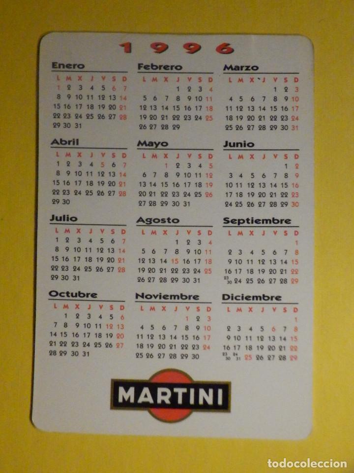 Coleccionismo calendarios: Calendario de Bolsillo - Martini - 1996 - Foto 2