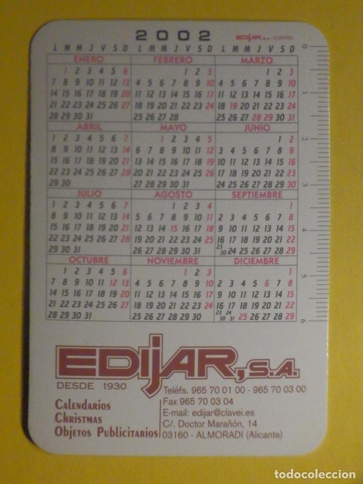Coleccionismo calendarios: Calendario de Bolsillo - Edijar, s.a - 2002 - Foto 2