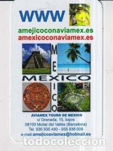 Coleccionismo Calendarios: CALENDARIO DE PUBLICIDAD DE AVIAMEX TOURS DE M&Eacute;XICO BARCELONA A&Ntilde;O 2010 EN ESP