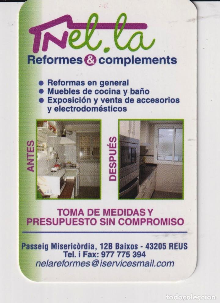 Coleccionismo Calendarios: CALENDARIO DE PUBLICIDAD DE REFORMAS FNEL . LA DE REUS DEL A&Ntilde;O 2011 EN CAT