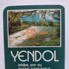 Coleccionismo Calendarios: CALENDARIO 1989 YENDOL - FAES. Lote 251272100