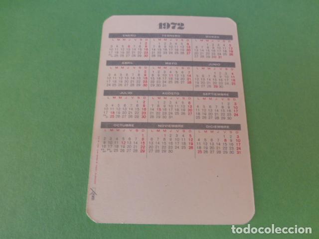 Coleccionismo calendarios: CALENDARIO DE BOLSILLO 1972 - Foto 2