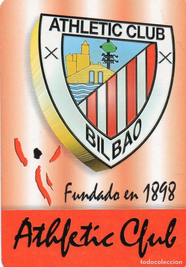 Coleccionismo calendarios: Calendario de Futbol - Publicidad 2001 - CAROA - ATHLETIC CLUB BILBAO