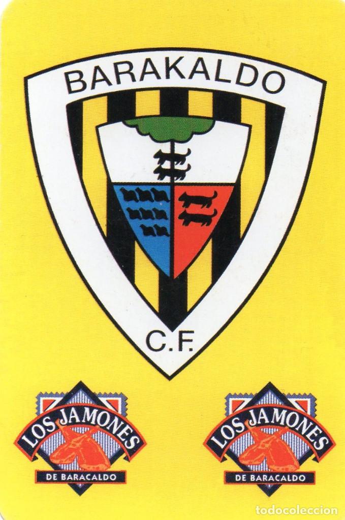 Coleccionismo calendarios: Calendario de Futbol - Publicidad 2001 - BAR LOS JAMONES