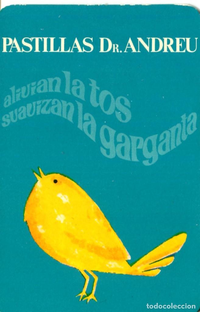 Coleccionismo calendarios: CALENDARIO DE BOLSILLO. A&Ntilde;O 1969. PASTILLAS DEL DR ANDREU