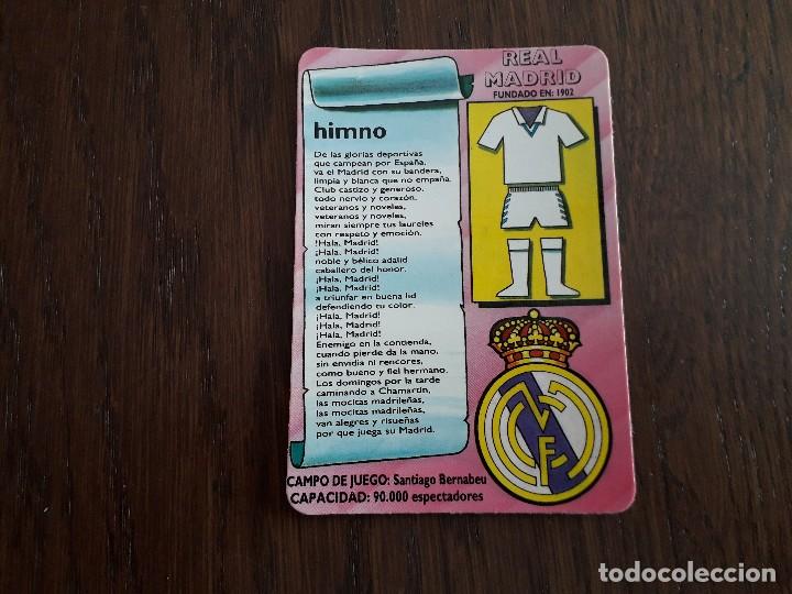 Coleccionismo Calendarios: calendario de serie MC 184, futbol Real Madrid, pe&ntilde;a madridista Peale&ntilde;a Los Angeles. a&ntilde;o 1994
