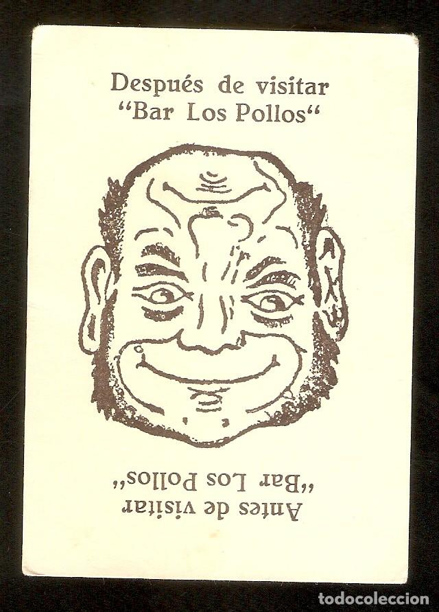 Coleccionismo calendarios: CALENDARIO DE BOLSILLO A&Ntilde;O 1986 HUMOR - BAR LOS POLLOS - BARRANQUILLO HONDO - VER FOTO REVERSO