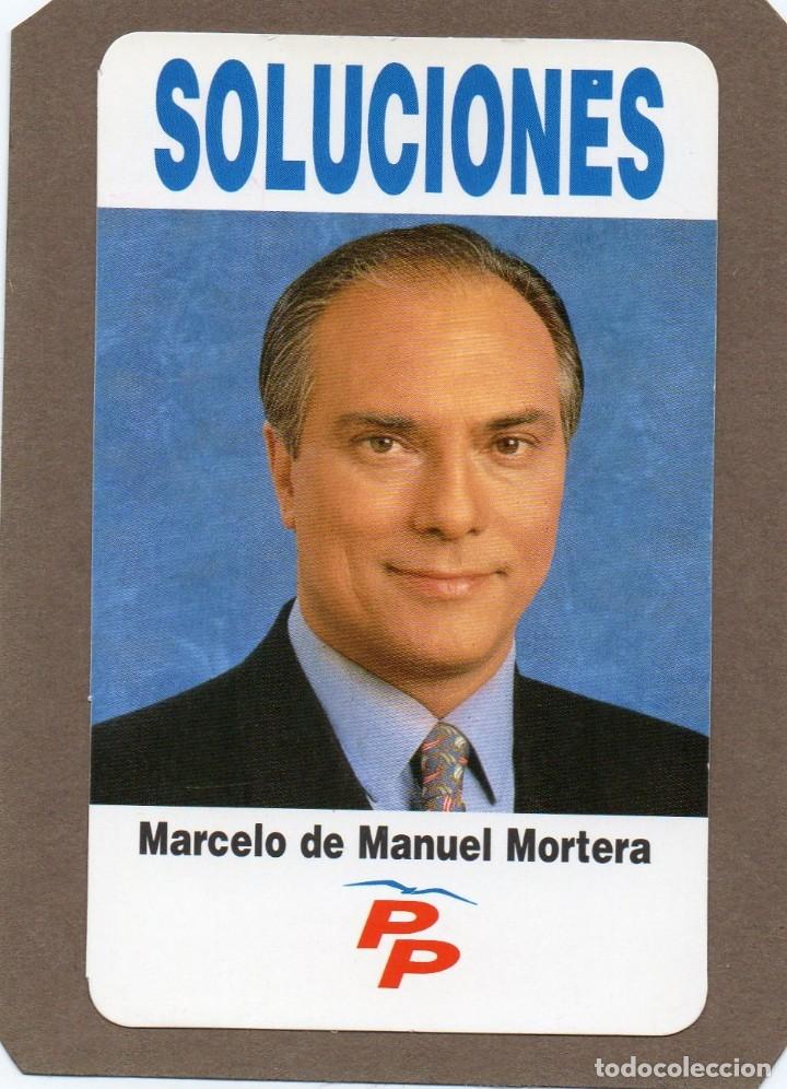Coleccionismo calendarios: Calendario de Publicidad 1996 - PARTIDO POPULAR - MARCELO DE MANUEL