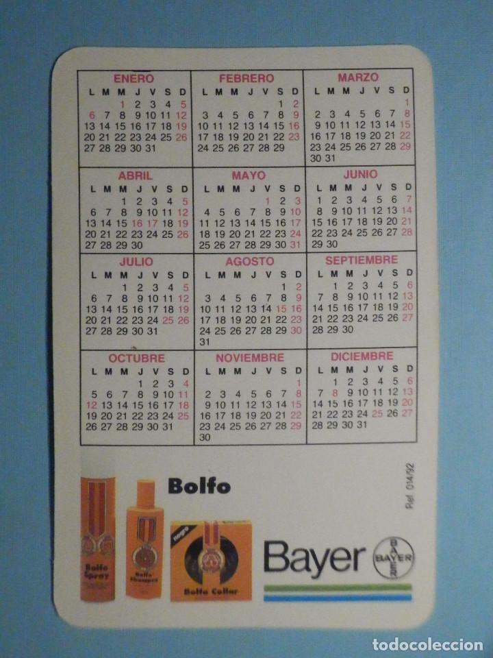 Coleccionismo calendarios: Calendario de Bolsillo - Bolfo - Bayer 1982 - Foto 2