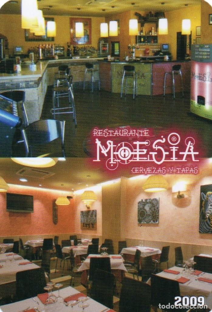 Coleccionismo calendarios: Calendario de Publicidad 2009 - RESTAURANTE -- MOESIA
