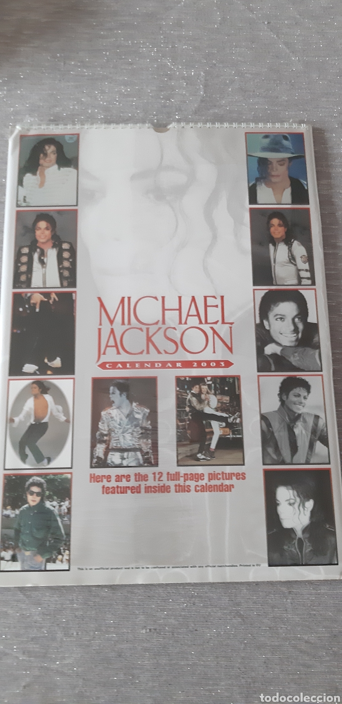 Coleccionismo calendarios: CALENDARIO &rdquo;MICHAEL JACKSON&rdquo; - Foto 2