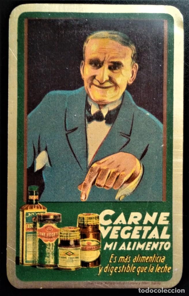 Coleccionismo calendarios: CALENDARIO DE BOLSILLO MET&Aacute;LICO 1929 PUY CARNE VEGETAL MI ALIMENTO BARCELONA PERFECTO RAR&Iacute;SIMO