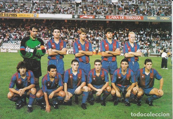 Collectables Calendars: CALENDARIO DEL FUTBOL CLUB BARCELONA DEL EQUIPO DEL A&Ntilde;O 1991 (BAR&Ccedil;A) FOOTBALL - DEPORTES ARXE