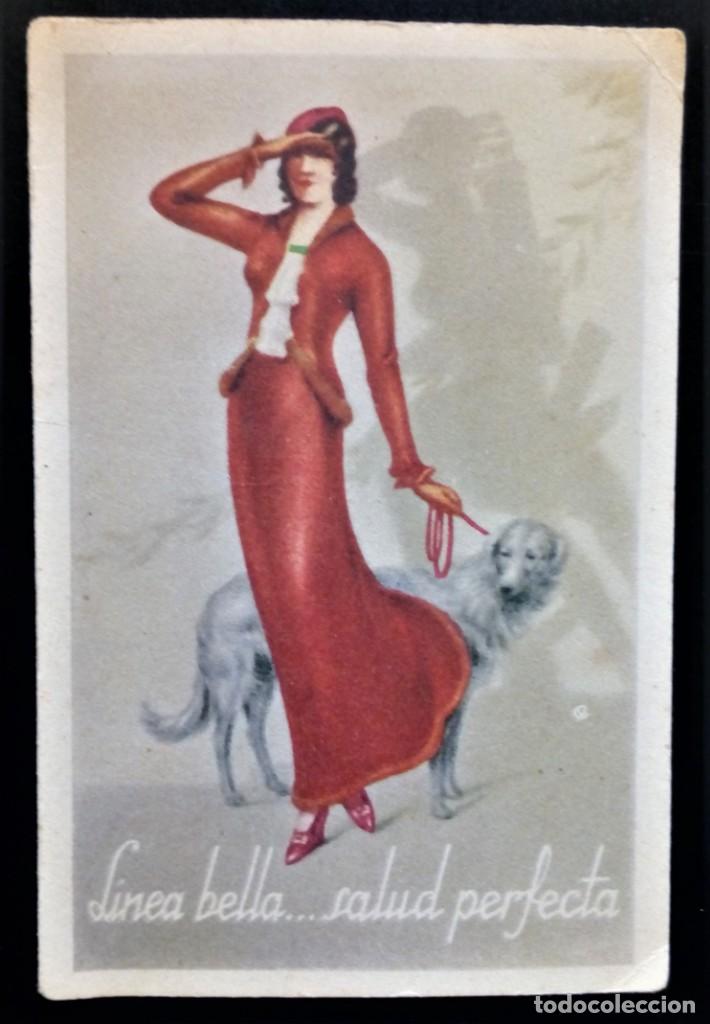 Coleccionismo calendarios: CALENDARIO PUBLICITARIO PUBLICIDAD 1933 BAYER CAFIASPITINA CORIFINA LINEA BELLA SALUD PERFECTA
