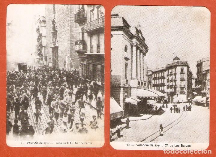 Coleccionismo calendarios: 2 CALENDARIOS BOLSILLO DE SERIE A&Ntilde;OS 1983 Y 1985 VISTAS ANTIGUAS DE VALENCIA - VER FOTO REVERSOS