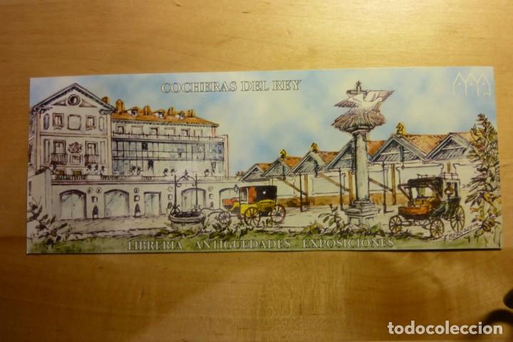 Collectionnisme Calendriers: Calendario marcalibros 2003 Cocheras del rey San Lorenzo de El Escorial