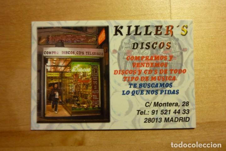 Collectionnisme Calendriers: Calendario A&ntilde;o 2000 Killer's Discos Madrid