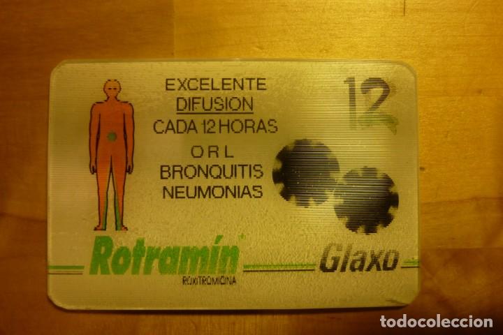 Colecionismo Calend&aacute;rios: Calendario Rotram&iacute;n A&ntilde;o 1990 Laboratorios Farmac&eacute;uticos Glaxo Allen