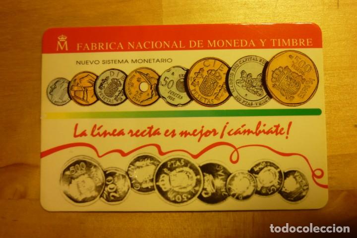 Colecionismo Calend&aacute;rios: Calendario FNMT F&aacute;brica Nacional de Moneda y Timbre Nuevas monedas A&ntilde;o 1993 Numism&aacute;tica