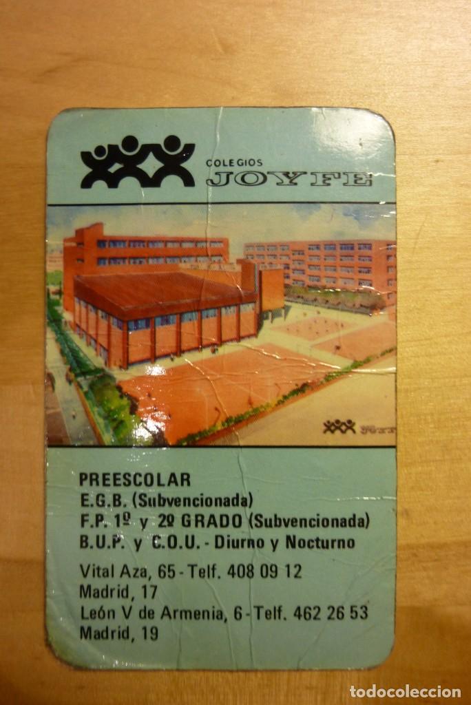 Colecionismo Calend&aacute;rios: Calendario Colegios Joyfe Madrid 1984 Educaci&oacute;n