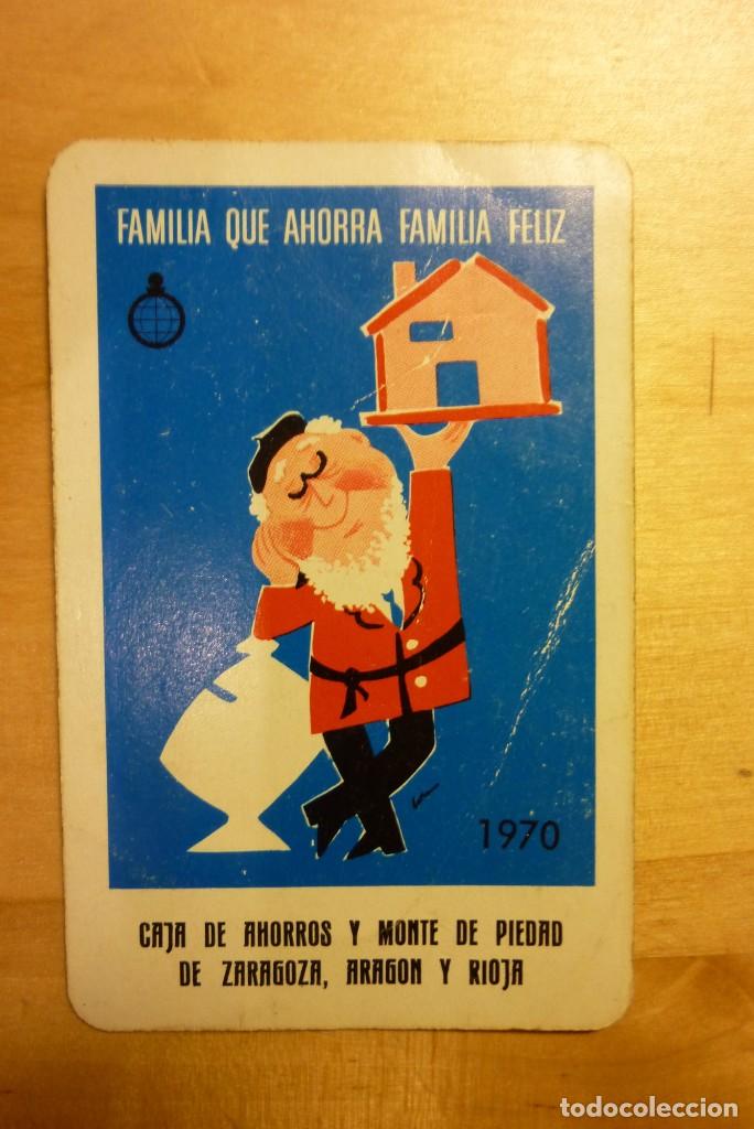 Colecionismo Calend&aacute;rios: Calendario Caja de Ahorros de Zaragoza Arag&oacute;n y Rioja A&ntilde;o 1970 Heraclio Fournier Vitoria Almanaque