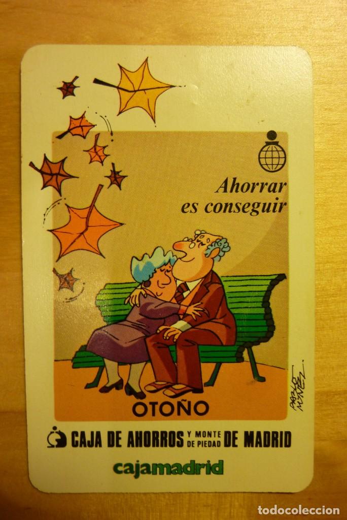 Colecionismo Calend&aacute;rios: Calendario Caja de Madrid Oto&ntilde;o Mingote A&ntilde;o 1983 Heraclio Fournier Vitoria Almanaque