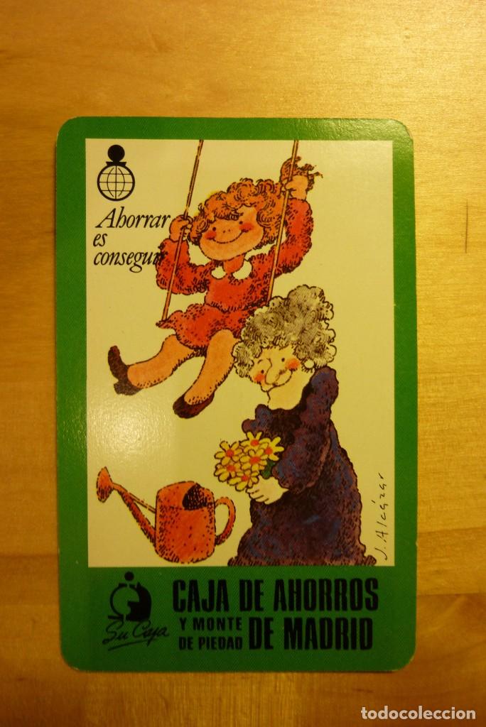 Colecionismo Calend&aacute;rios: Calendario Caja de Madrid J. Alc&aacute;zar A&ntilde;o 1981 Heraclio Fournier Vitoria Almanaque