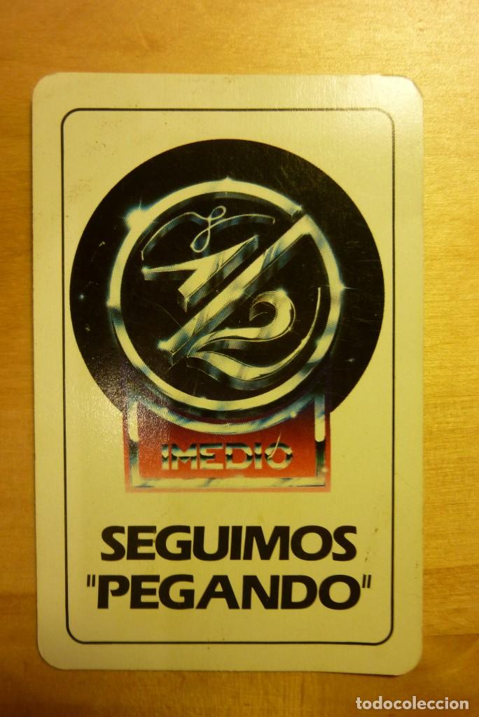 Coleccionismo Calendarios: Calendario Pegamento Imedio A&ntilde;o 1984 Heraclio Fournier Vitoria Almanaque