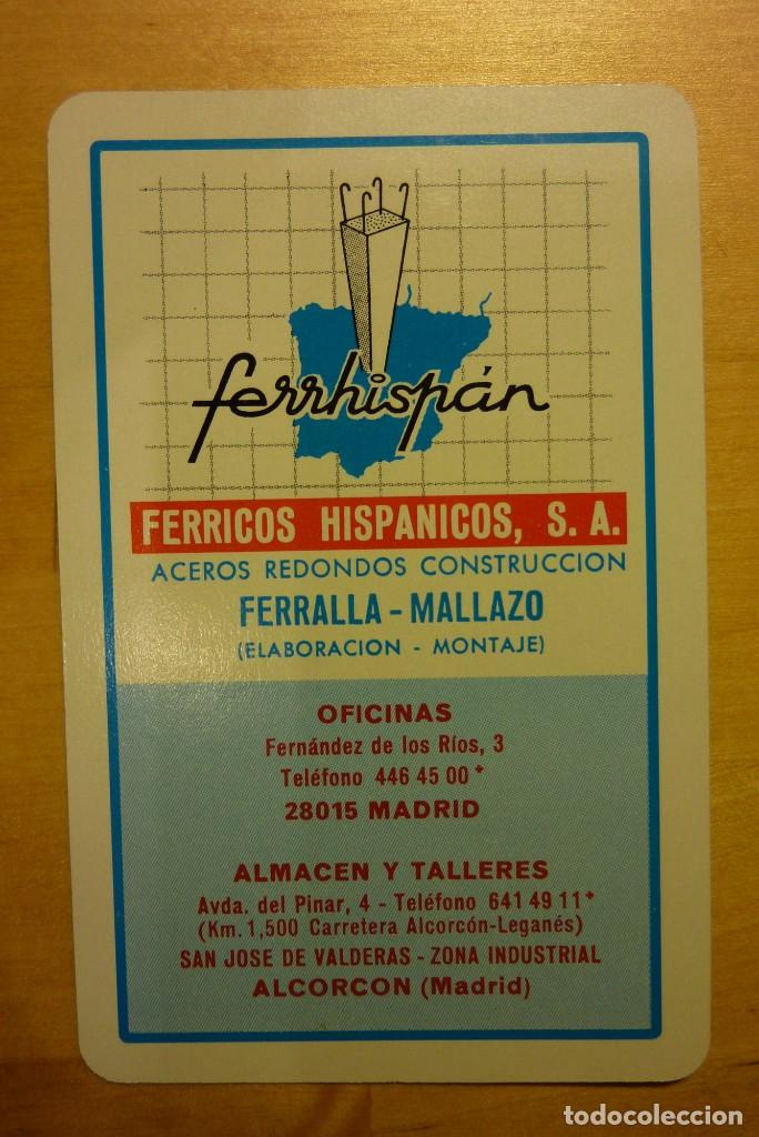 Collectionnisme Calendriers: Calendario Ferrhisp&aacute;n F&eacute;rricos Hisp&aacute;nicos A&ntilde;o 1987 Heraclio Fournier Vitoria Almanaque