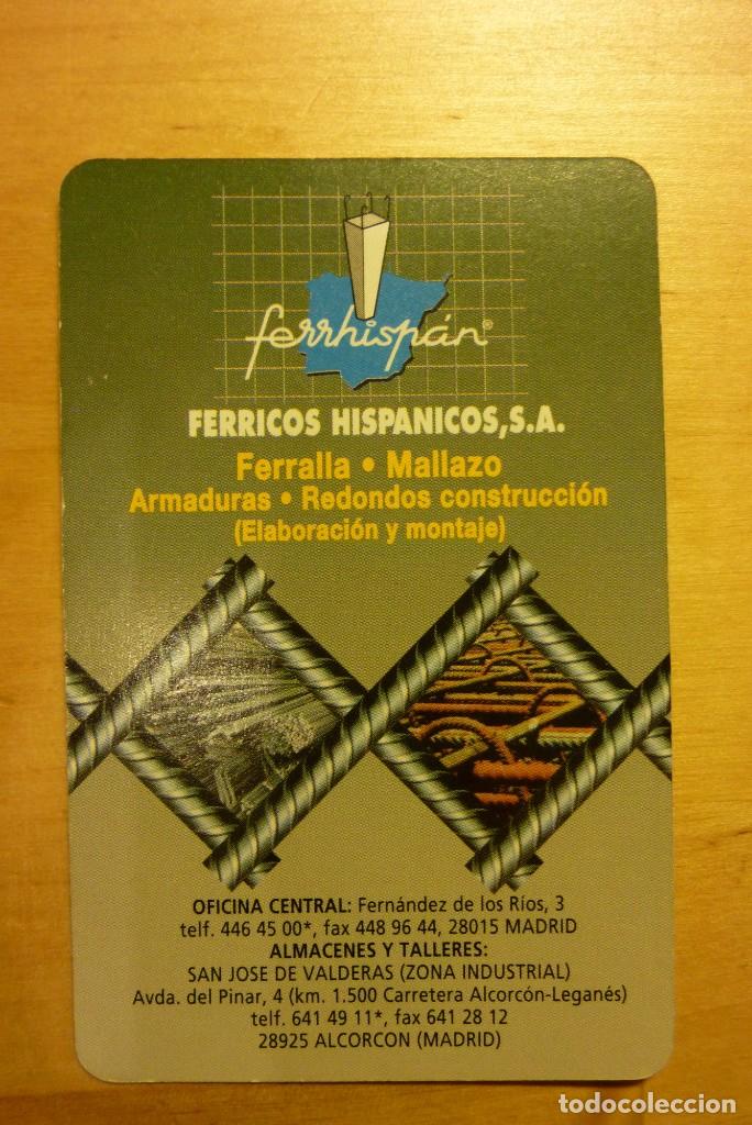 Collectionnisme Calendriers: Calendario Ferrhisp&aacute;n F&eacute;rricos Hisp&aacute;nicos A&ntilde;o 1995 Heraclio Fournier Vitoria Almanaque