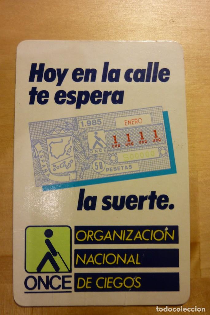 Collectables Calendars: Calendario ONCE Organizaci&oacute;n Nacional de Ciegos Espa&ntilde;oles A&ntilde;o 1985