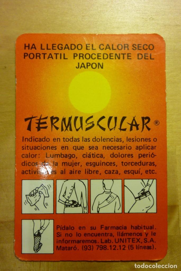 Collectables Calendars: Calendario Termuscular A&ntilde;o 1983 Laboratorios Farmac&eacute;uticos Unitex