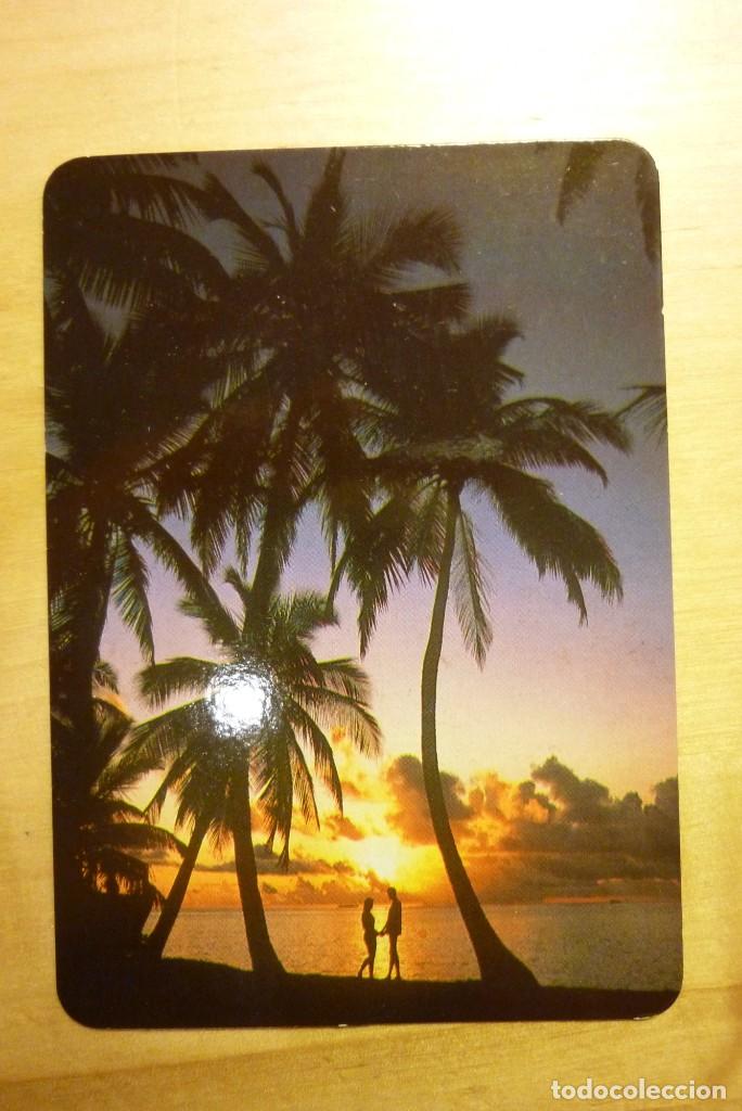Collectionnisme Calendriers: Calendario Paisaje de playa con puesta de sol A&ntilde;o 1996 Joyer&iacute;a Relojer&iacute;a Alcala&iacute;na Alcal&aacute; de Henares