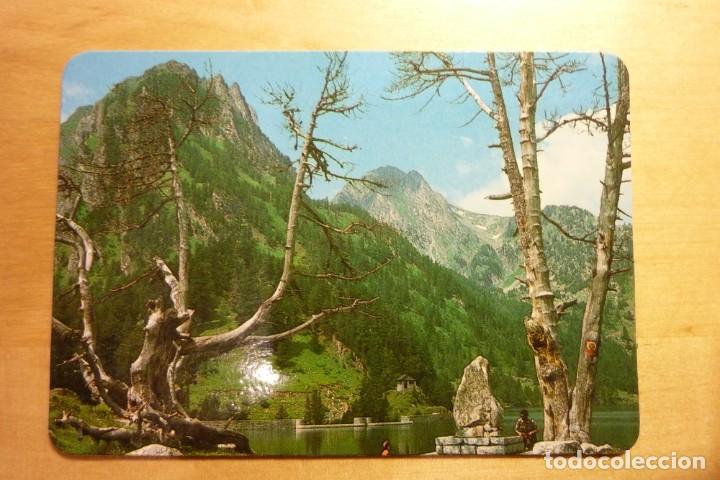 Colecionismo Calend&aacute;rios: Calendario Paisaje monte con lago A&ntilde;o 1986 Kiosco O'Donel Alcal&aacute; de Henares