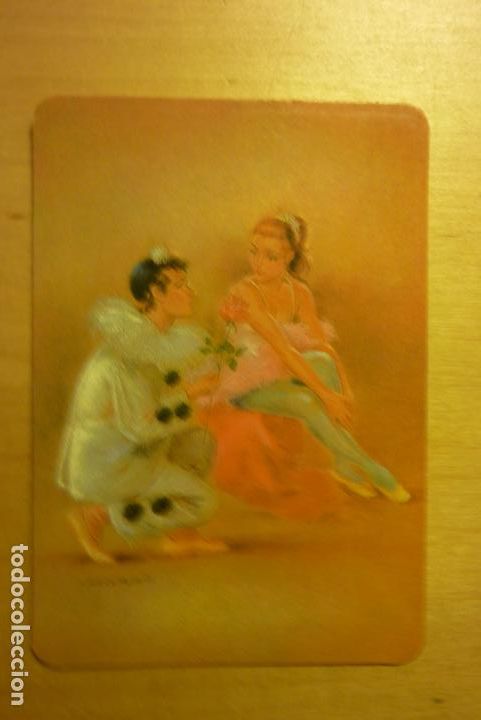 Collectables Calendars: Calendario Dibujo Bailarina y arlequ&iacute;n Carlo Paris 1988 Goyger R. Goy Torrej&oacute;n Alcal&aacute; de Henares