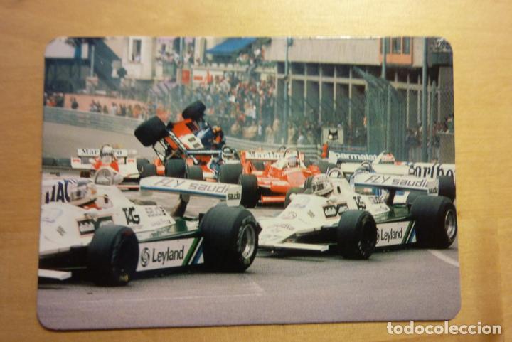 Collezionismo Calendari: Calendario Accidente en carrera de coches A&ntilde;o 1987 Neum&aacute;ticos Valleros Alcal&aacute; de Henares