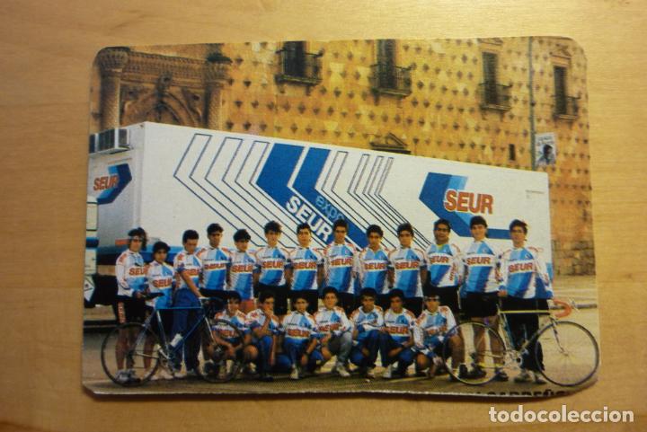 Collezionismo Calendari: Calendario Equipo ciclista Seur A&ntilde;o 1988 Palacio del Infantado Guadalajara