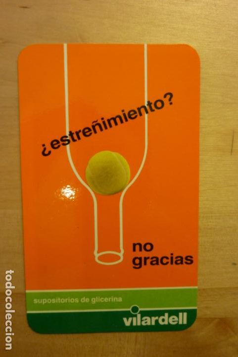 Sammeln von Kalendern: Calendario Supositorios de glicerina Laboratorios farmac&eacute;uticos Vilardell A&ntilde;o 1987