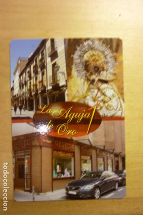 Coleccionismo calendarios: Calendario La aguja de oro Mercer&iacute;a corseter&iacute;a A&ntilde;o 2014 Alcal&aacute; de Henares