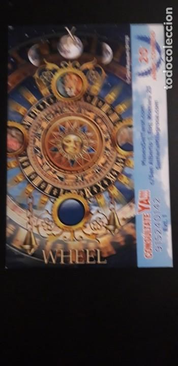 Coleccionismo calendarios: 1 CALENDARIO DE ** MUSEO DEL TAROT - WHEEL ** A&Ntilde;O 2018 -